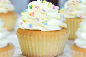 Cupcake de Vainilla con Buttercream