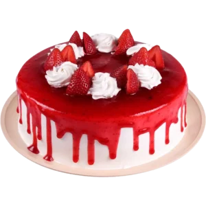 Pastel de Fresas con Crema