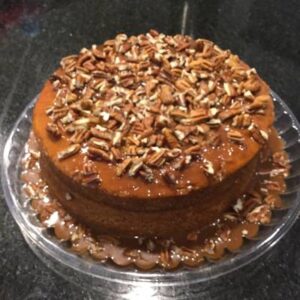 Pastel de Nuez y Cajeta